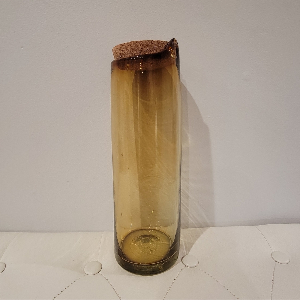 Infuse- Mezcal & Tequila Infusión Decanter Canister with Cork Lid
